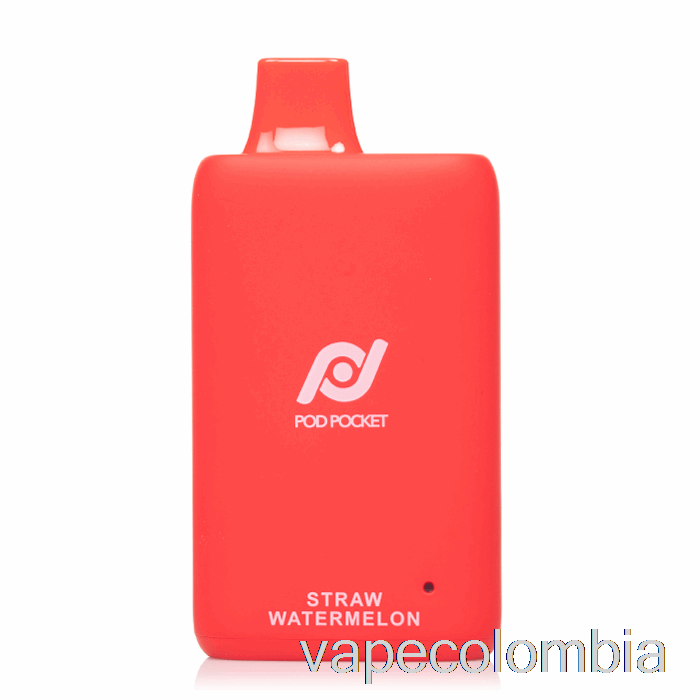 Kit Vape Completo Pod Pocket 7500 Pajita Desechable Sandia